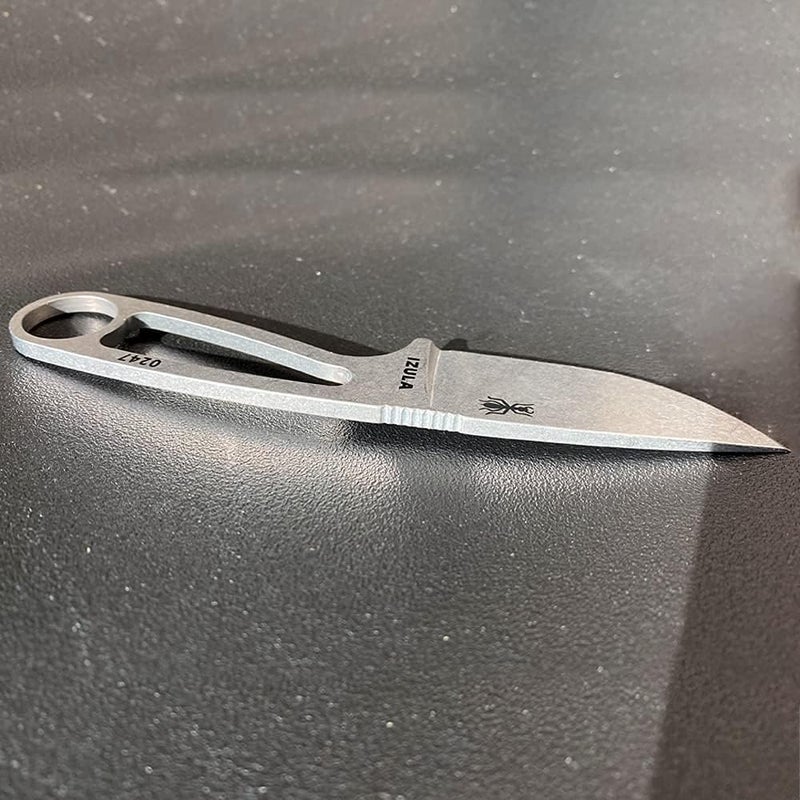 ESEE Izula Fixed Blade Knife w/Molded Polymer Sheath and Clip Plate - Image 4